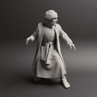 Medieval Wedding Party Groomsman 1