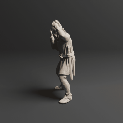 12th and 13th Century Iberian Spearman Back 1