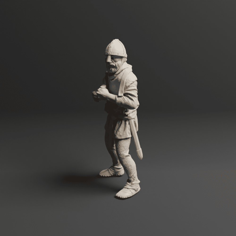 12th and 13th Century Iberian Spearman Back 7