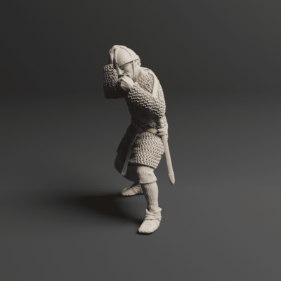 12th and 13th Century Iberian Spearman Front 1 Heavy