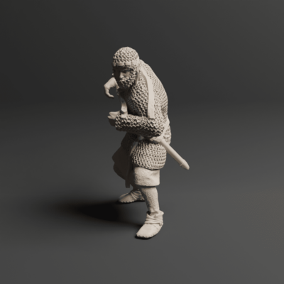 12th and 13th Century Iberian Spearman Front 3 Heavy