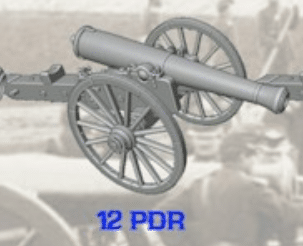 Siege Garrison 12pdr gun