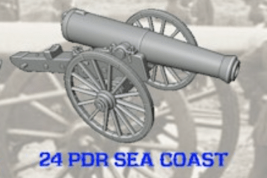 Siege Garrison 24pdr gun