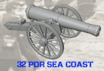 Siege Garrison 32pdr gun