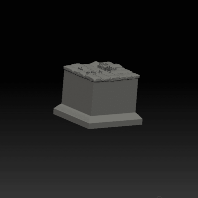 Model tall display base