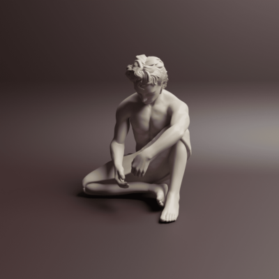 Stone Age humans in camp 5