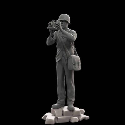 American soldier Iwo Jima Camera Man