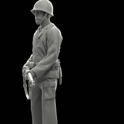 American soldier Iwo Jima standing