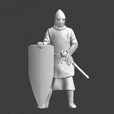 Medieval Hospitaller Knight - resting