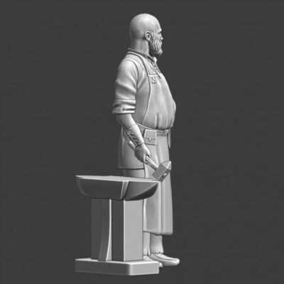 Medieval Black Smith - wargaming model