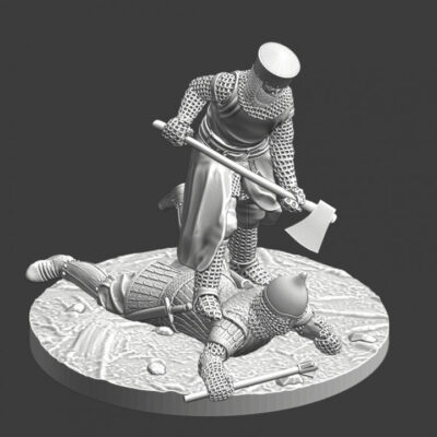 Stay down  - Medieval diorama