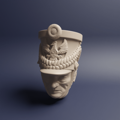 Prussian Landwehr Cavalry Head F 15