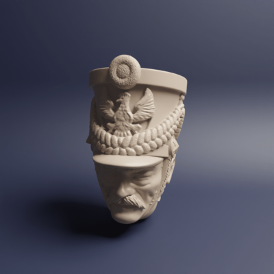 Prussian Landwehr Cavalry Head F 16