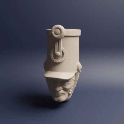 Prussian Landwehr Cavalry Head F 5