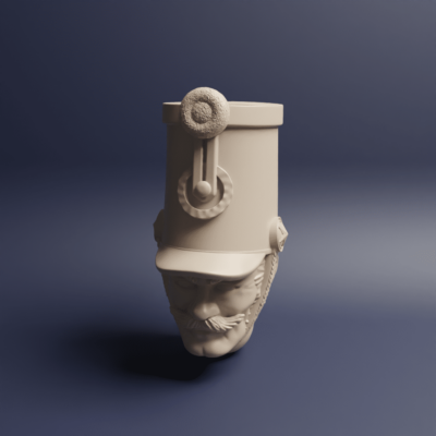 Prussian Landwehr Cavalry Head F 6