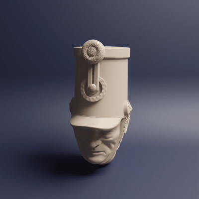 Prussian Landwehr Cavalry Head F 7