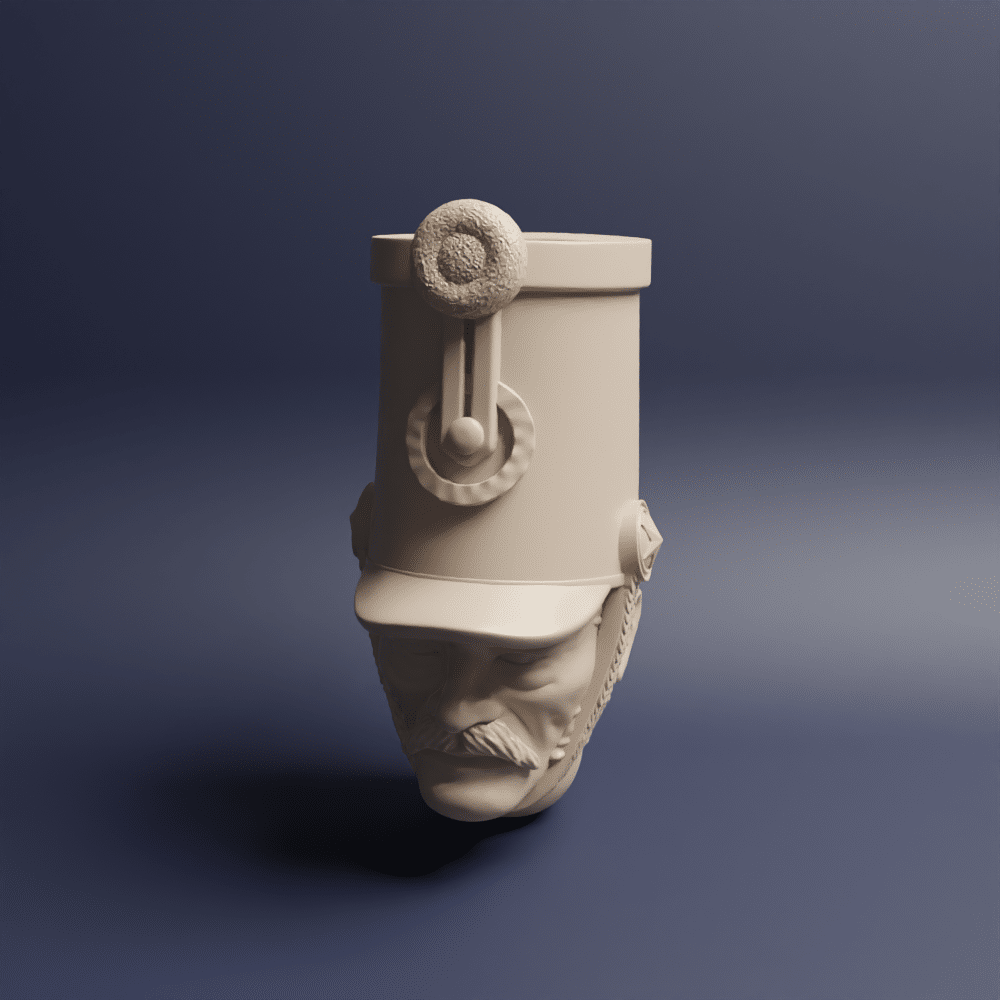 Prussian Landwehr Cavalry Head F 8