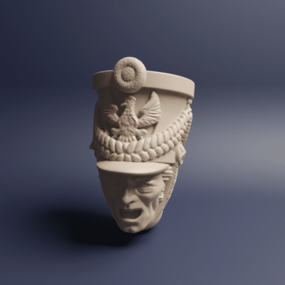 Prussian Landwehr Dragoon Head G 1