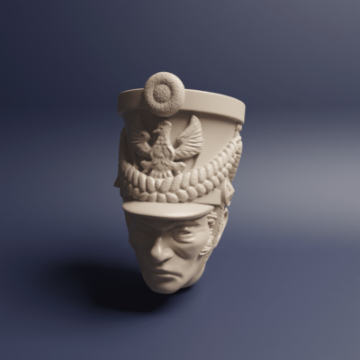 Prussian Landwehr Dragoon Head G 4