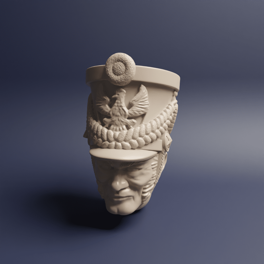 Prussian Landwehr Dragoon Head G 5