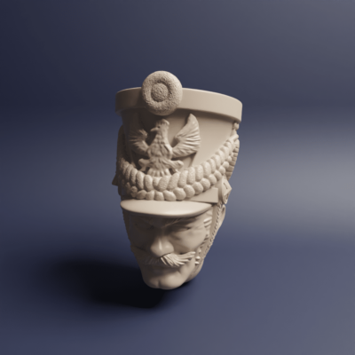 Prussian Landwehr Dragoon Head G 6