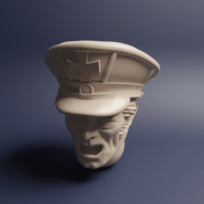 Prussian Landwehr Head A 1