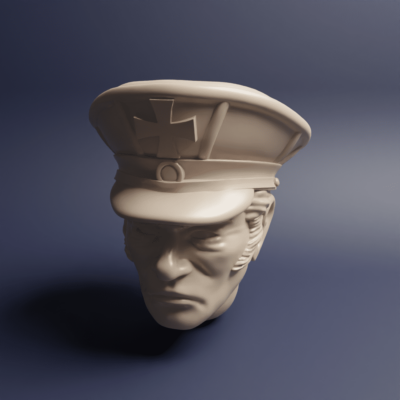 Prussian Landwehr Head A 4