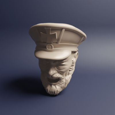 Prussian Landwehr Head A 6