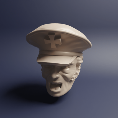 Prussian Landwehr Head B 10