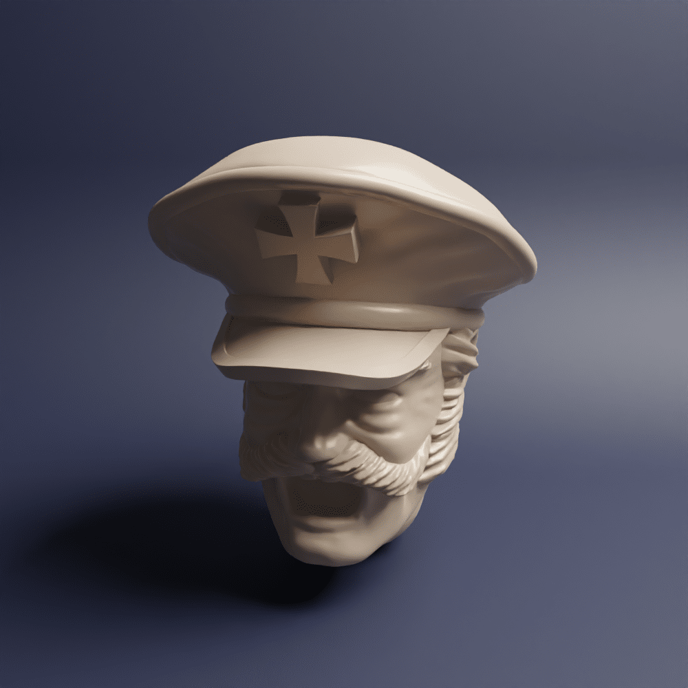 Prussian Landwehr Head B 9