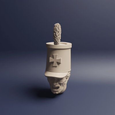 Prussian Landwehr Head C 1