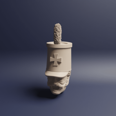 Prussian Landwehr Head C 2