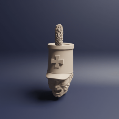 Prussian Landwehr Head C 5