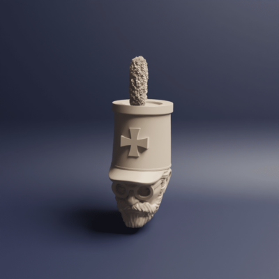 Prussian Landwehr Head C 7