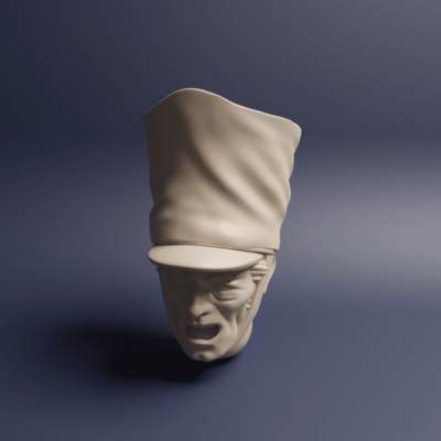 Prussian Landwehr Head E 1