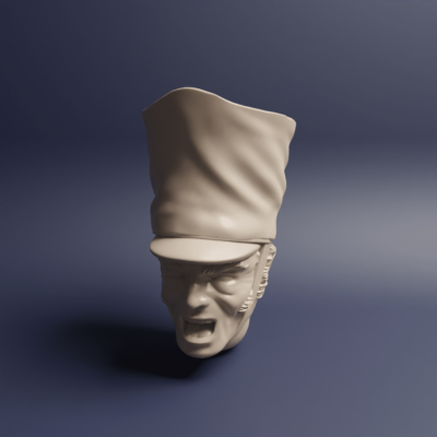 Prussian Landwehr Head E 3