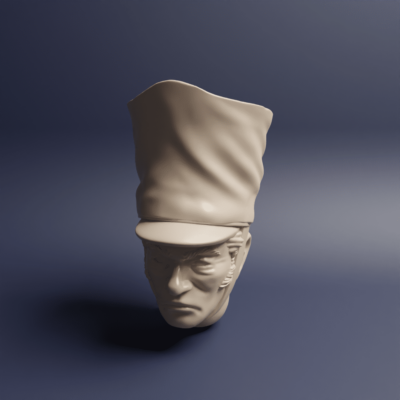 Prussian Landwehr Head E 4