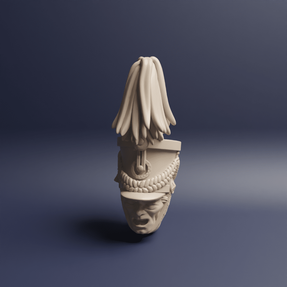 Prussian Landwehr Lutzow Free Corps Head 1