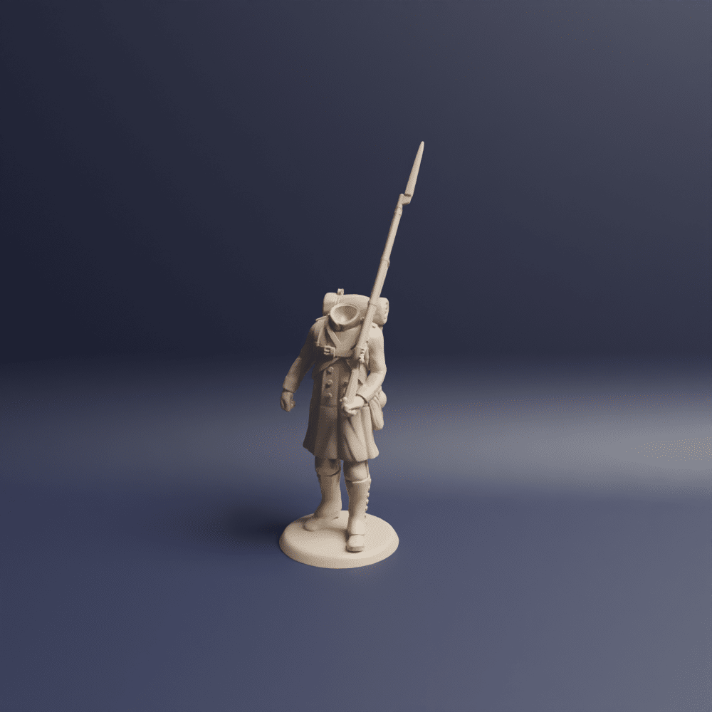 Prussian Landwehr Marching 2