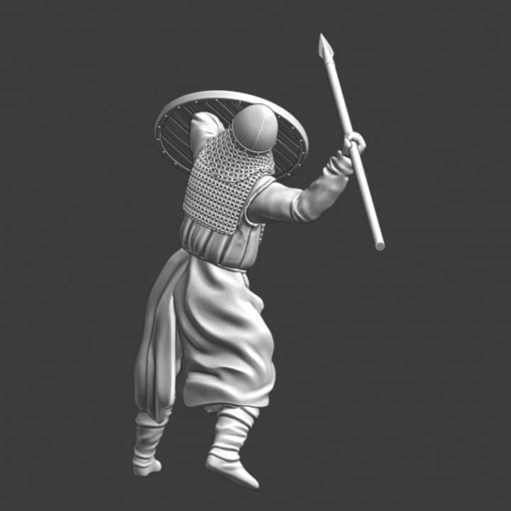 Viking warrior - throwing spear