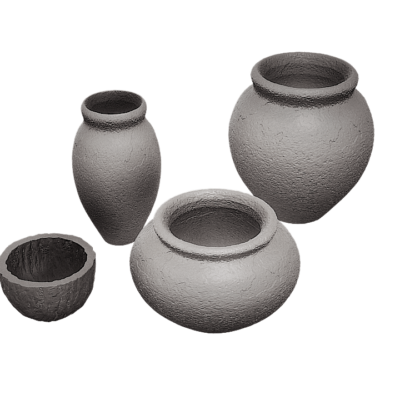 Native American Pot Set