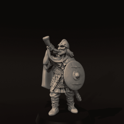 Vendel Era Horn Blower