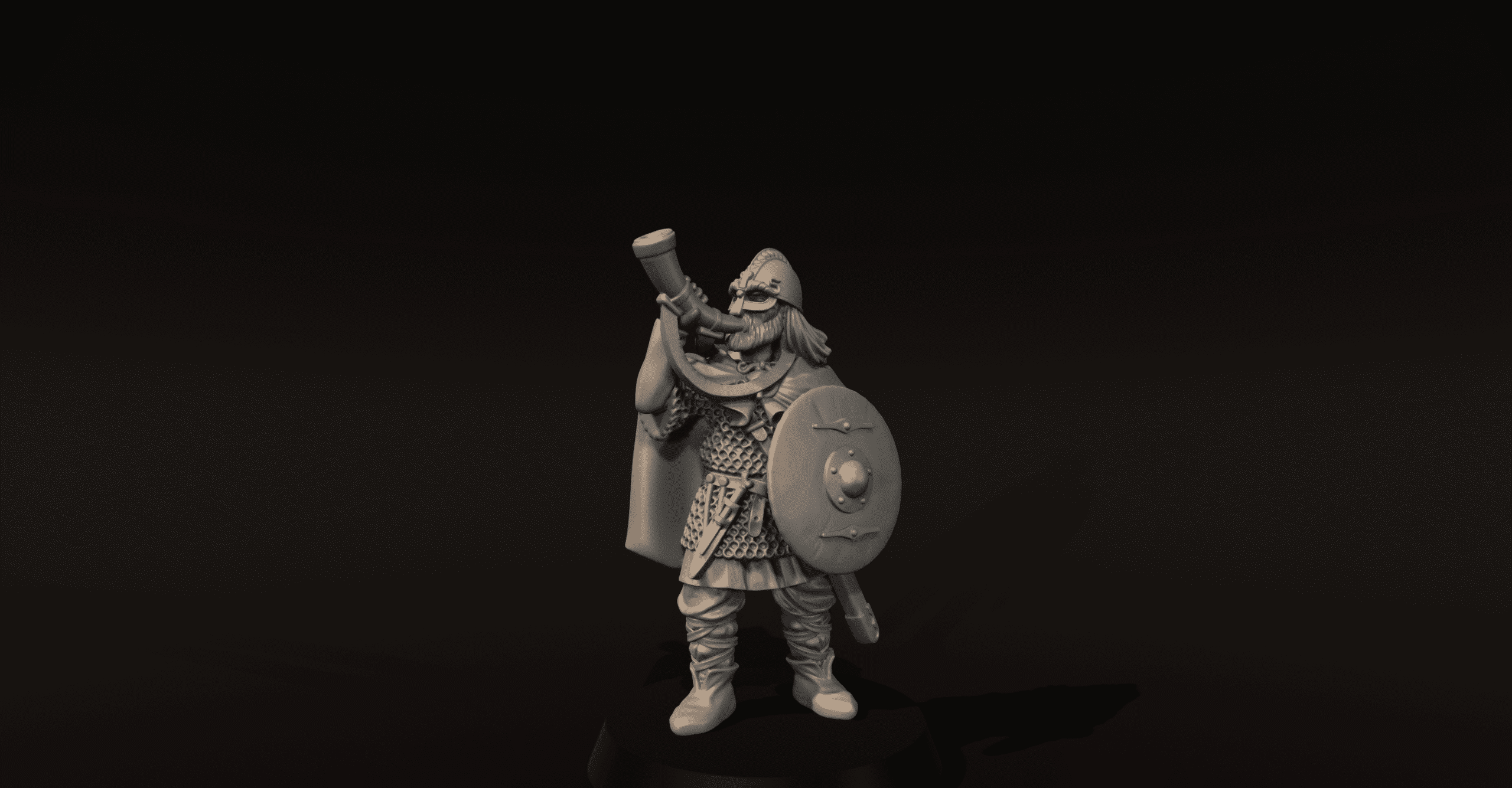 Vendel Era Horn Blower