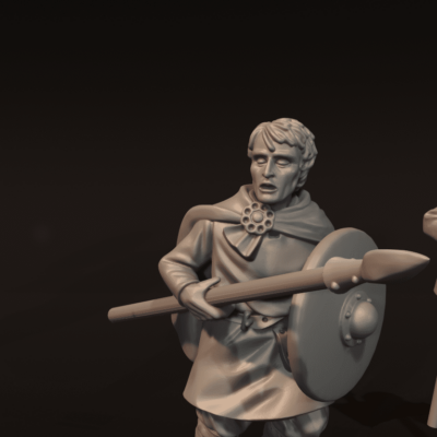 Vendel Era Warriors with spears v3