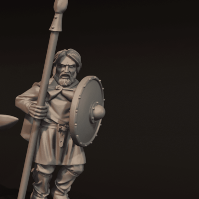 Vendel Era Warriors with spears v4