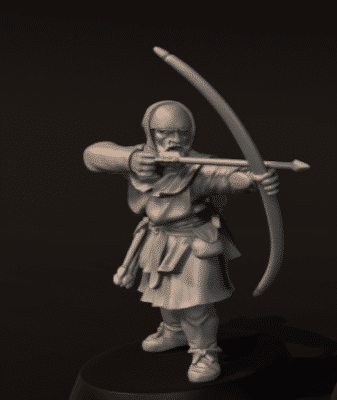 100 Year War 13th Century Medieval Archer v1