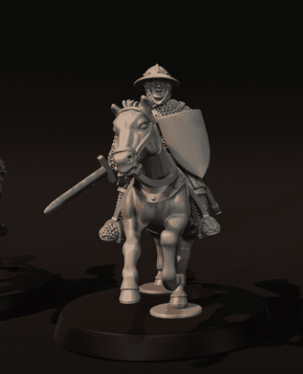 13th 14th century Mounted Sergeants v2