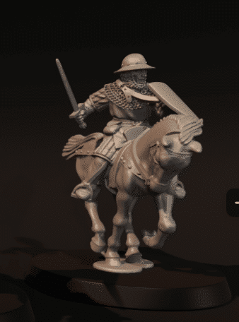 13th 14th century Mounted Sergeants v4