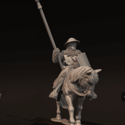 13th 14th century Mounted Sergeants v7