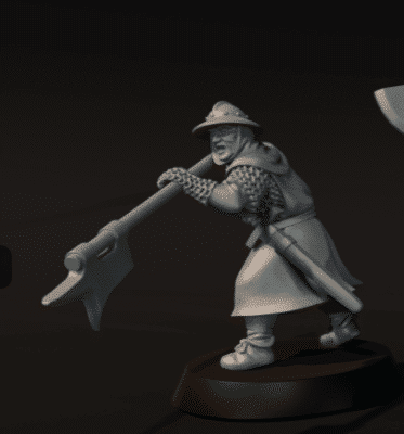 Early 14th Century Men at Arms Two Handed Weapons v1